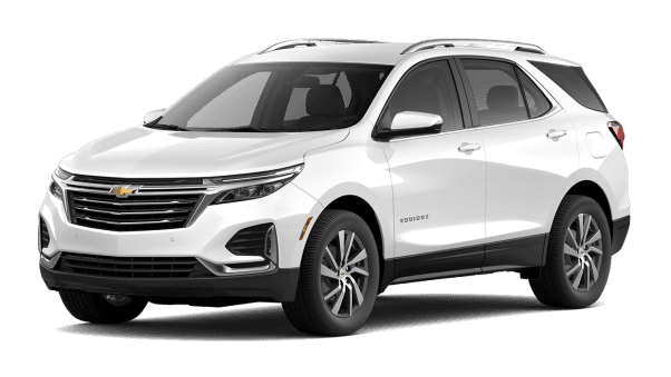 White Chevrolet Equinox