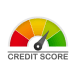 Credit score improvement icon